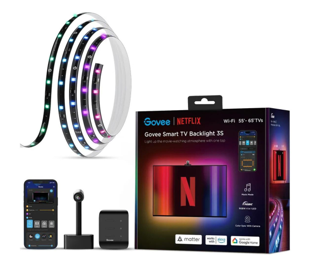 GOVEE H6098 backlight 55"-65" NETFLIX H6098CD1 - 1281929 - zdjęcie